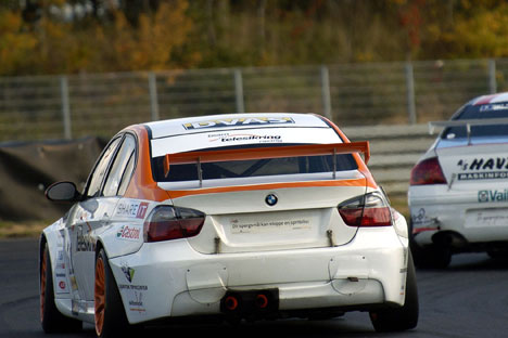 BMW'erne i Team Telesikring Racing
(Foto: Jeppe Rimmen)